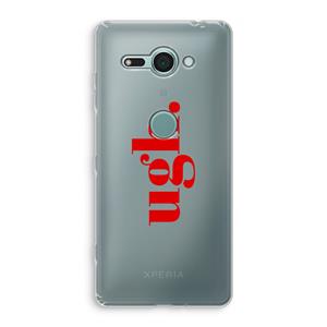 CaseCompany Ugh: Sony Xperia XZ2 Compact Transparant Hoesje