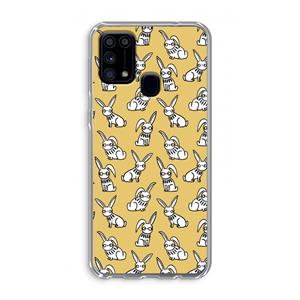 CaseCompany Haas: Samsung Galaxy M31 Transparant Hoesje