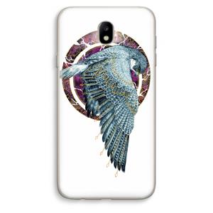 CaseCompany Golden Falcon: Samsung Galaxy J7 (2017) Transparant Hoesje