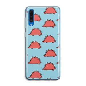 CaseCompany Dinosawrr: Samsung Galaxy A50 Transparant Hoesje