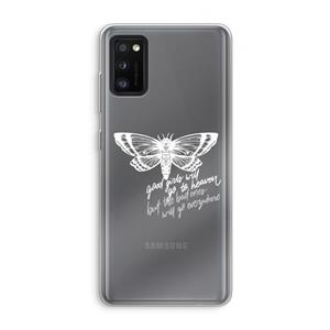 CaseCompany Good or bad: Samsung Galaxy A41 Transparant Hoesje