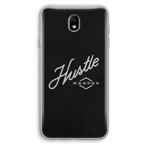 CaseCompany Hustle: Samsung Galaxy J7 (2017) Transparant Hoesje