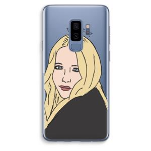 CaseCompany Mary Kate: Samsung Galaxy S9 Plus Transparant Hoesje