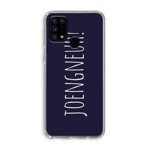 CaseCompany Joengneuh!: Samsung Galaxy M31 Transparant Hoesje