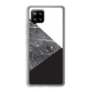 CaseCompany Combinatie marmer: Samsung Galaxy A42 5G Transparant Hoesje