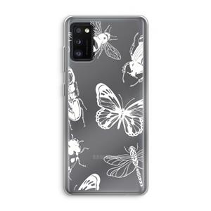 CaseCompany Tiny Bugs: Samsung Galaxy A41 Transparant Hoesje
