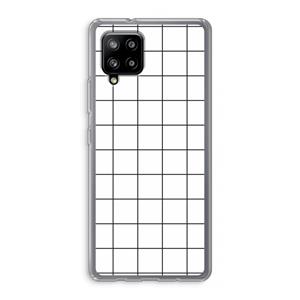 CaseCompany Rooster: Samsung Galaxy A42 5G Transparant Hoesje