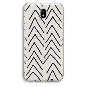 CaseCompany Marrakech Arrows: Samsung Galaxy J7 (2017) Transparant Hoesje