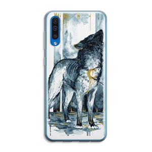 CaseCompany Bleeding Soul: Samsung Galaxy A50 Transparant Hoesje