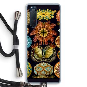 CaseCompany Haeckel Ascidiae: Sony Xperia 5 II Transparant Hoesje met koord