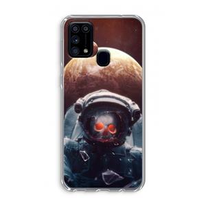 CaseCompany Voyager: Samsung Galaxy M31 Transparant Hoesje