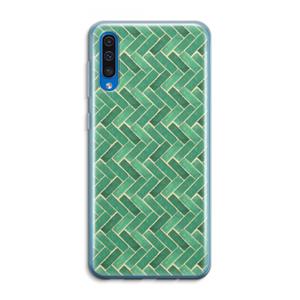 CaseCompany Moroccan tiles 2: Samsung Galaxy A50 Transparant Hoesje
