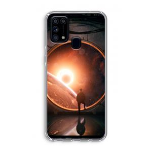 CaseCompany Ephemeral: Samsung Galaxy M31 Transparant Hoesje