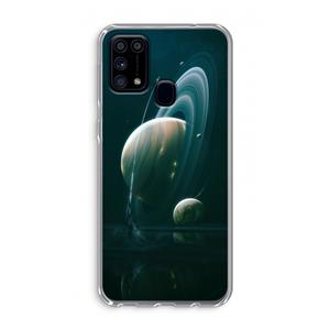 CaseCompany Mercurius: Samsung Galaxy M31 Transparant Hoesje