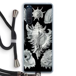 CaseCompany Haeckel Prosobranchia: Sony Xperia 5 II Transparant Hoesje met koord