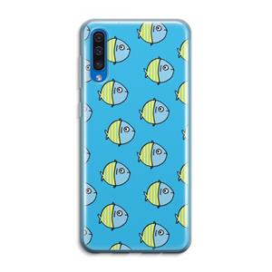 CaseCompany Visjes: Samsung Galaxy A50 Transparant Hoesje