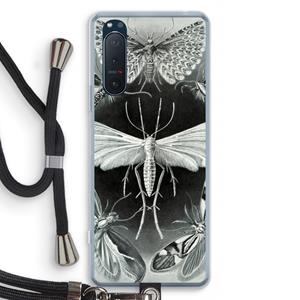 CaseCompany Haeckel Tineida: Sony Xperia 5 II Transparant Hoesje met koord