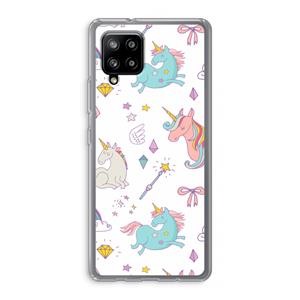 CaseCompany Fantasiewereld: Samsung Galaxy A42 5G Transparant Hoesje