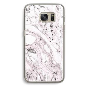 CaseCompany Mengelmoes: Samsung Galaxy S7 Transparant Hoesje