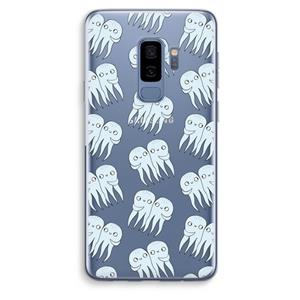 CaseCompany Octopussen: Samsung Galaxy S9 Plus Transparant Hoesje