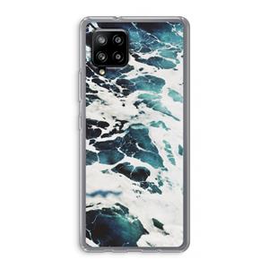 CaseCompany Golven: Samsung Galaxy A42 5G Transparant Hoesje