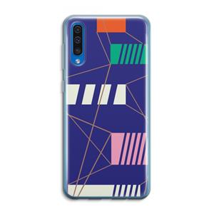 CaseCompany Gestalte 5: Samsung Galaxy A50 Transparant Hoesje