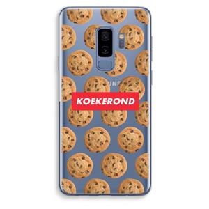 CaseCompany Koekerond: Samsung Galaxy S9 Plus Transparant Hoesje