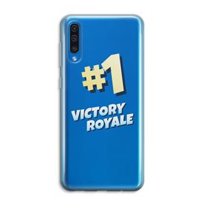 CaseCompany Victory Royale: Samsung Galaxy A50 Transparant Hoesje