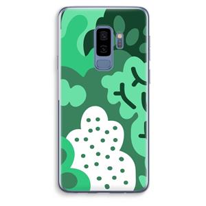 CaseCompany Bushes: Samsung Galaxy S9 Plus Transparant Hoesje