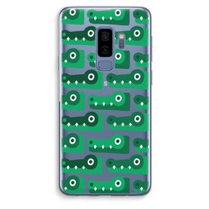 CaseCompany Crocs: Samsung Galaxy S9 Plus Transparant Hoesje