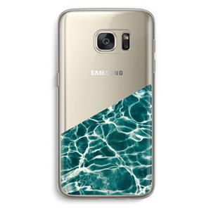 CaseCompany Weerkaatsing water: Samsung Galaxy S7 Transparant Hoesje