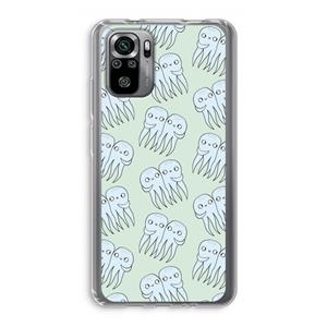 CaseCompany Octopussen: Xiaomi Redmi Note 10S Transparant Hoesje