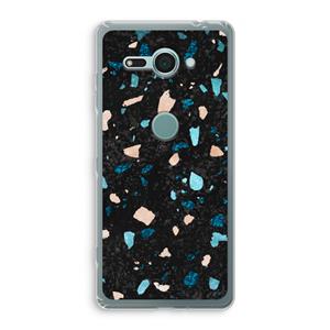 CaseCompany Terrazzo N°11: Sony Xperia XZ2 Compact Transparant Hoesje