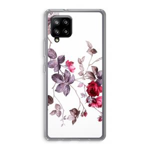 CaseCompany Mooie bloemen: Samsung Galaxy A42 5G Transparant Hoesje