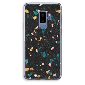 CaseCompany Terrazzo N°10: Samsung Galaxy S9 Plus Transparant Hoesje