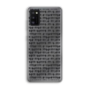CaseCompany Crazy shapes: Samsung Galaxy A41 Transparant Hoesje