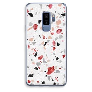 CaseCompany Terrazzo N°12: Samsung Galaxy S9 Plus Transparant Hoesje