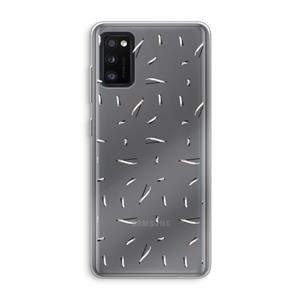 CaseCompany Hipster stripes: Samsung Galaxy A41 Transparant Hoesje