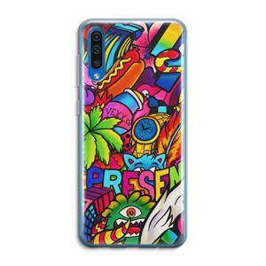 CaseCompany Represent: Samsung Galaxy A50 Transparant Hoesje