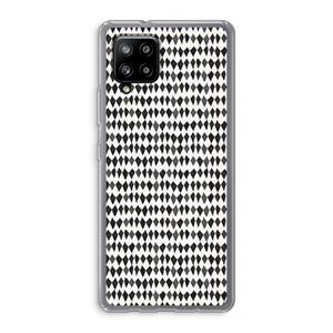 CaseCompany Crazy shapes: Samsung Galaxy A42 5G Transparant Hoesje