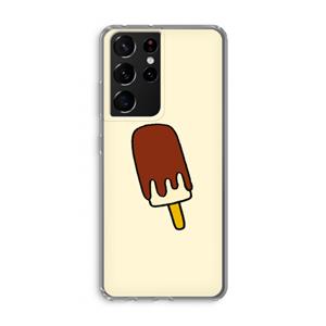 CaseCompany Frisco: Samsung Galaxy S21 Ultra Transparant Hoesje