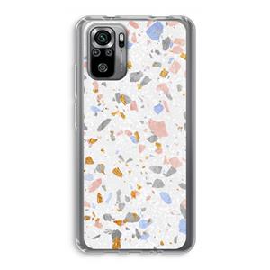 CaseCompany Terrazzo N°8: Xiaomi Redmi Note 10S Transparant Hoesje