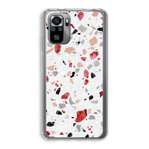 CaseCompany Terrazzo N°12: Xiaomi Redmi Note 10S Transparant Hoesje