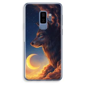 CaseCompany Night Guardian: Samsung Galaxy S9 Plus Transparant Hoesje