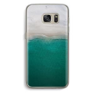 CaseCompany Stranded: Samsung Galaxy S7 Transparant Hoesje