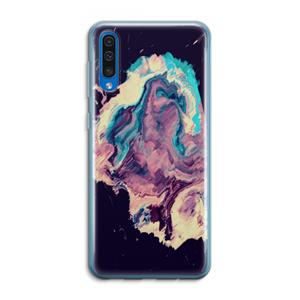 CaseCompany Cosmic Silence: Samsung Galaxy A50 Transparant Hoesje