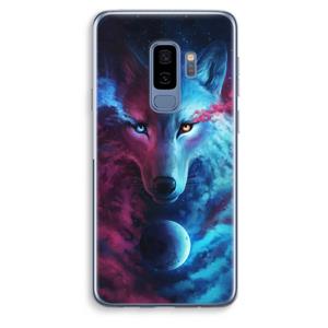 CaseCompany Where Light And Dark Meet: Samsung Galaxy S9 Plus Transparant Hoesje
