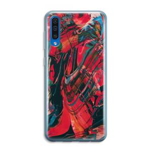 CaseCompany Endless Descent: Samsung Galaxy A50 Transparant Hoesje