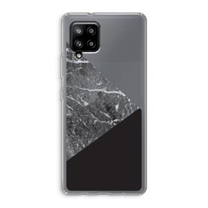CaseCompany Combinatie marmer: Samsung Galaxy A42 5G Transparant Hoesje