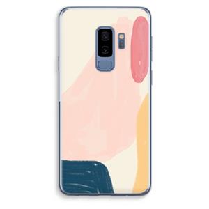 CaseCompany Saturday Flow: Samsung Galaxy S9 Plus Transparant Hoesje
